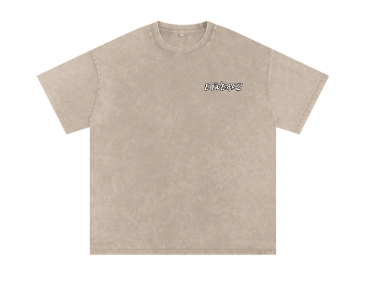 EmotoTweakz Beige T-Shirt